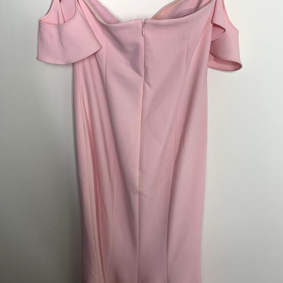 Revolve Likely Sunset Off-the-shoulder Petal Pink Dress Womens New Size 6 - Picture 11 of 16
